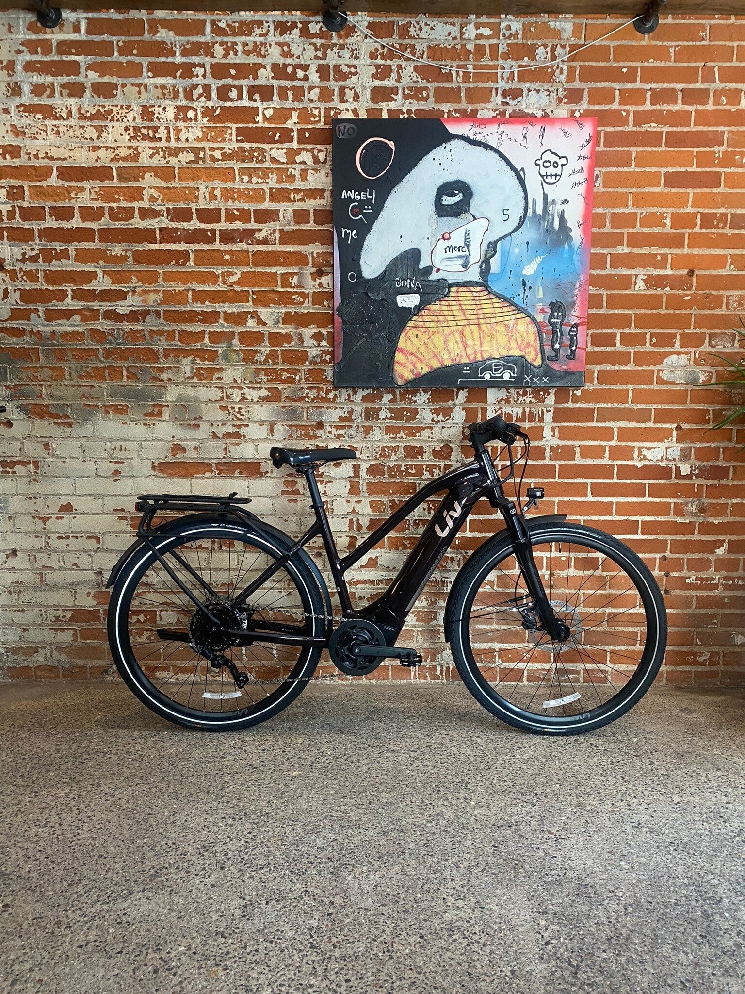 Liv Amiti E 2 28MPH S Rosewood DEMO SHIFT Cyclery Coffee Bar